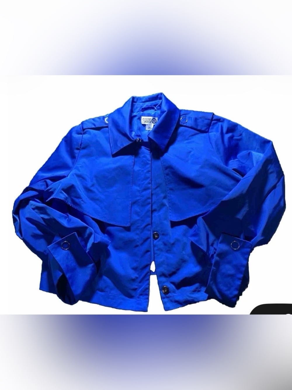 Sammy B by Future Collective Target Royal Blue Lightweight Jacket -